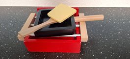 Racletteset aus Holz