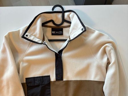 Helly Hansen Fleece Pullover Creme/Braun M/M guter Zustand