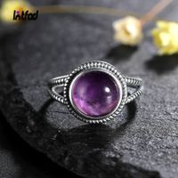 Ring,  Amethyst, Grösse 6
