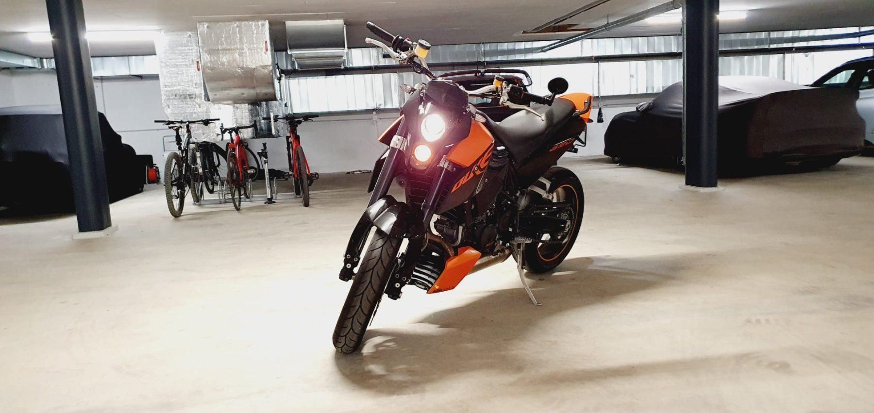 KTM Strasse: Schöne ktm 690 Duke 3 48kw oder 25 kw ab Service – Gebraucht aus Scherzingen von Fugger1999 2