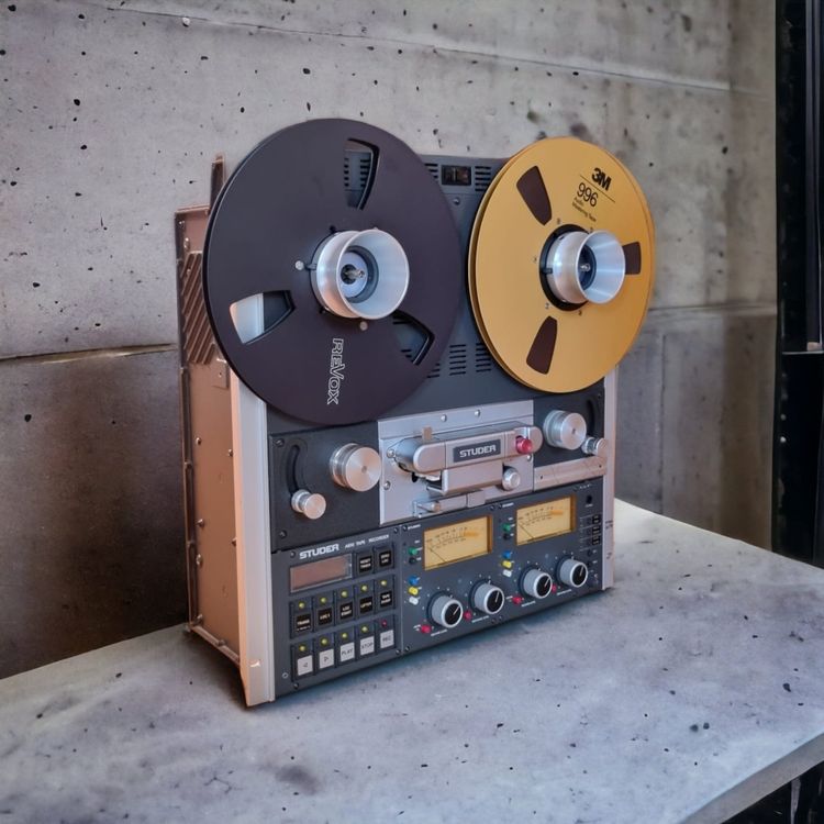 Rare Studer 810 Tape Machine mit VU Meter und service