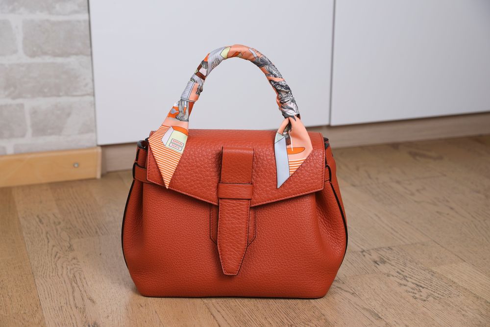 Sac hermes cheap avec foulard