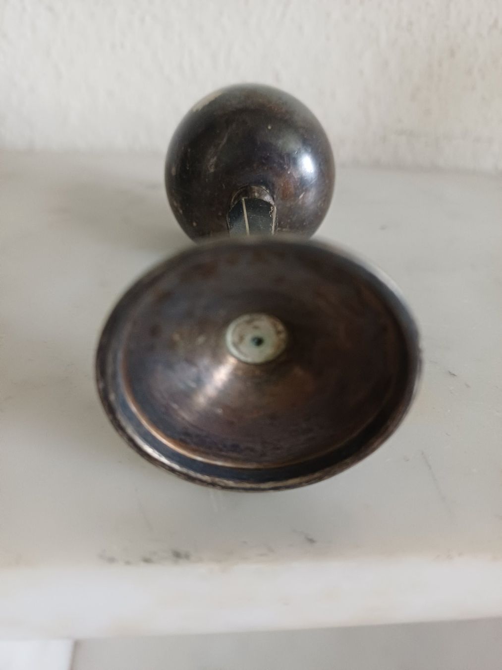 Bicchieri: 6 Mini-Pokale Kelche Likörkelche Schnapsbecher versilbert – Usato da Marly venduto da Rolmax 5