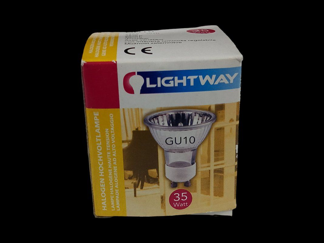 Kronleuchter & Deckenlampen: LIGHTWAY Halogen Hochvolt-Lampe – Neu (gemäss Beschreibung) aus Hünenberg von Restwert_Zug