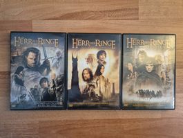 Der Herr der Ringe Trilogie DVD Set gebraucht guter Zustand