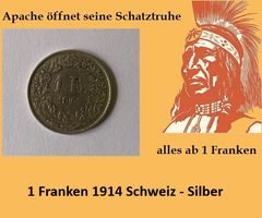 1 Franken 1914 - Silber - Schweiz