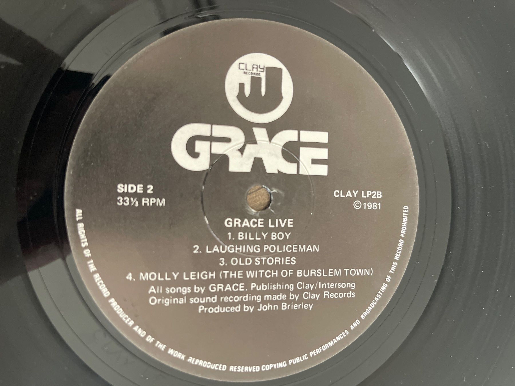 Dischi in vinile: A19/Grace Live – Usato da Frutigen venduto da Philippe_jsp 2