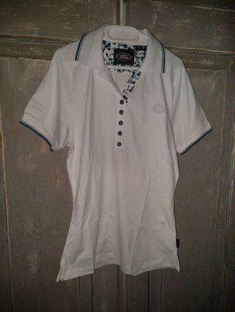 Land Rover . Polo Shirt weiss 12