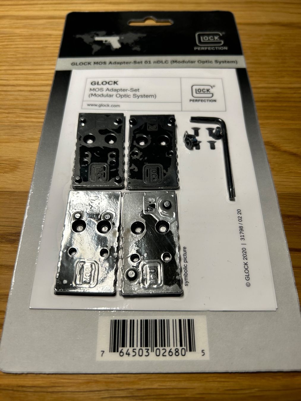 Unità & Adattatore: GLOCK MOS Adapter-Set 01 nDLC – Nuovo e nell'imballaggio originale da Schüpfen venduto da lb80