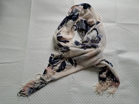 Damen Foulard Frühlingsschal Blumenmuster