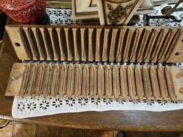 ancien moule à cigares d'époque ( 56cm )