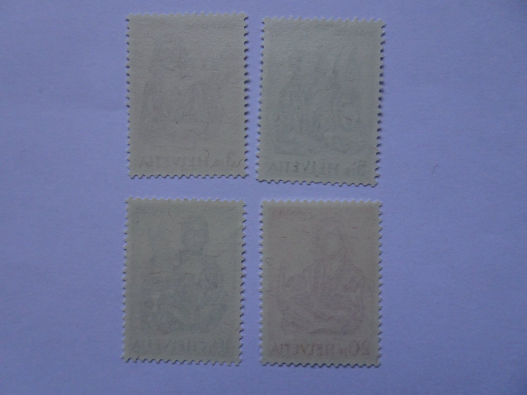 Tous les timbres: 1961* – Neuf (Voir description) à Aadorf par Chnorli-Furz 1