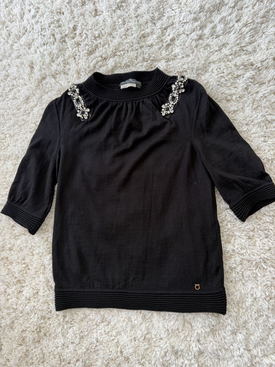 Salvatore Ferragamo Maglioni & Felpe: Salvatore Ferragamo blouse – Usato da Zollikon venduto da ele_7bmr