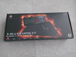 RGB Gaming Set: Tastatur, Maus & Mauspad - NEU & OVP!