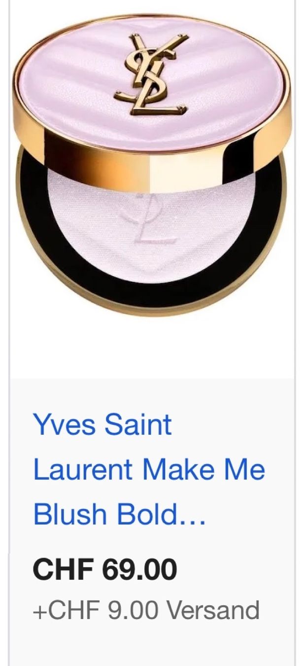 Chanel Make-up: YSL Yves Saint Laurent Blush NP. 69.- – Nuovo (secondo la descrizione) da Rüfenacht BE venduto da Milena_1 3