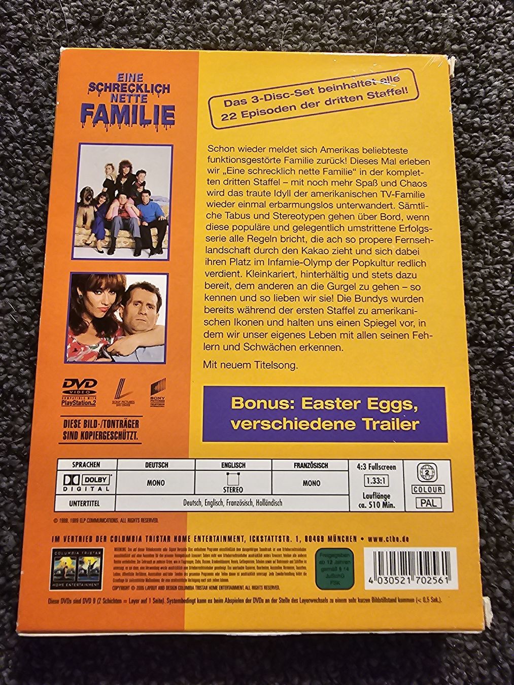 Tutti i DVDs: Eine schrecklich nette Familie Dritte Staffel – Usato da Ruswil venduto da jan_bxl5 1