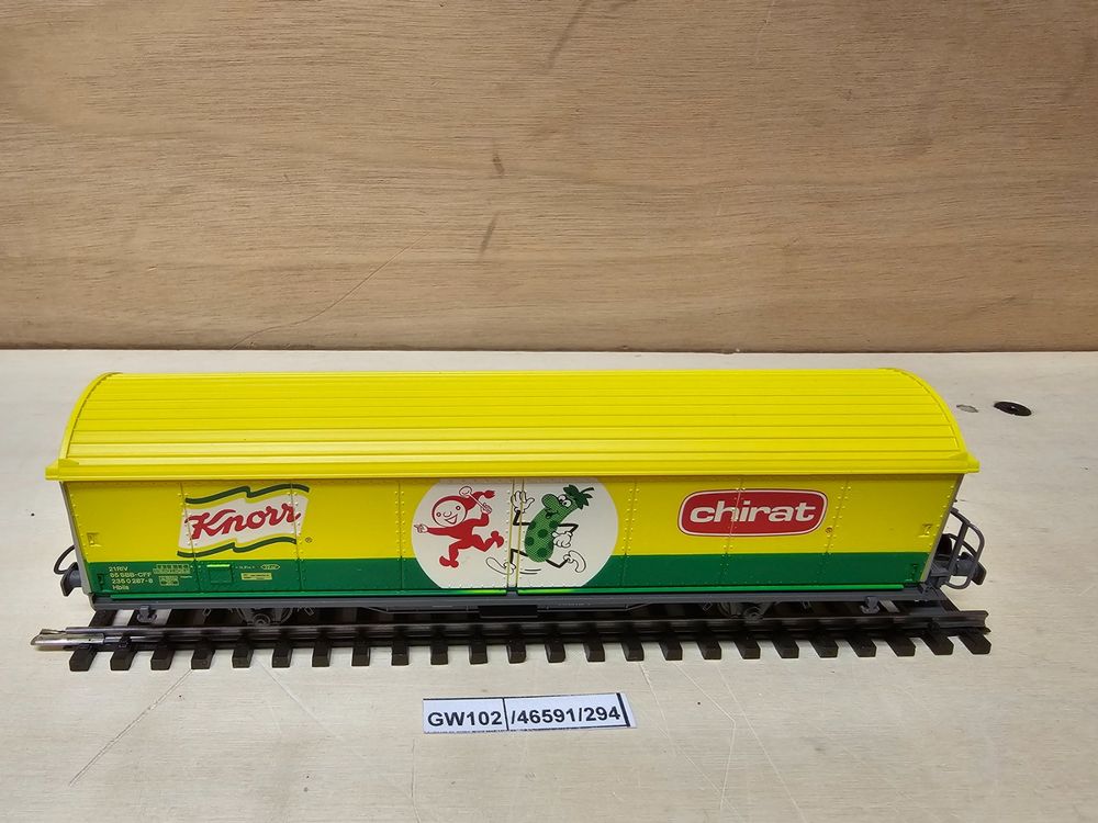 Wagon SNCF Knorr Chirat ROCO HO 46591 - Echelle HO - Neuf Boîte - Train Minature
