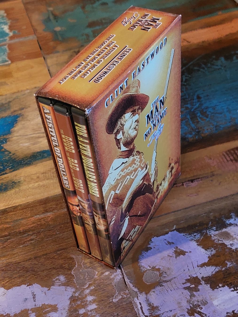 Tutti i DVDs: The Man With No Name, 3 DVDs Box, US-Code 1, Western Klassik – Usato da Winterthur venduto da Belzarek 1