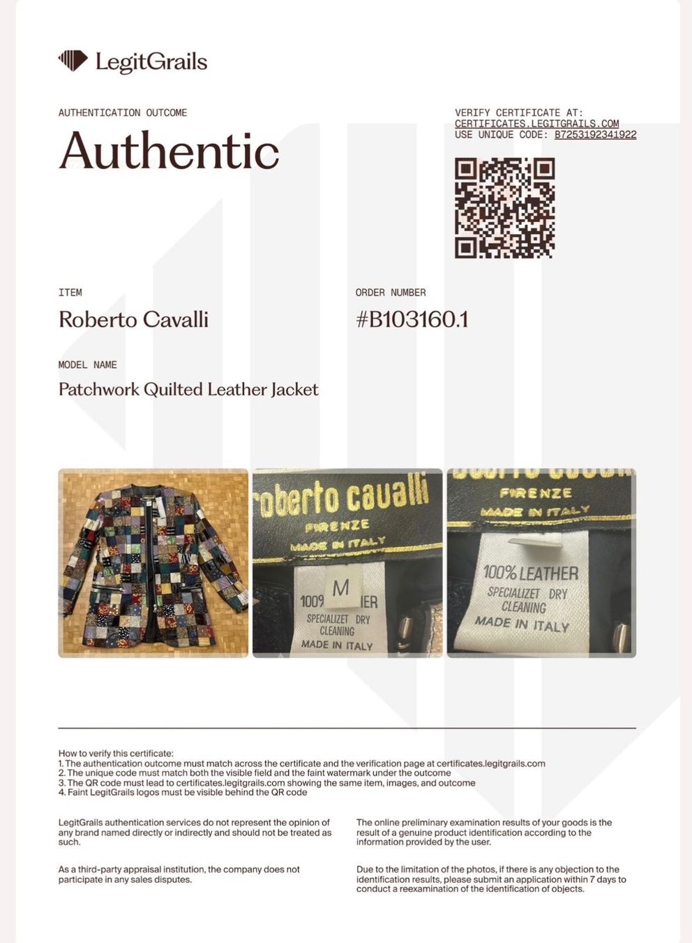 Roberto Cavalli Jacken: Roberto Cavalli Vintage 90s Patchwork Lederjacke M — Zertifi – Gebraucht aus Basel von kia_wlc2 9