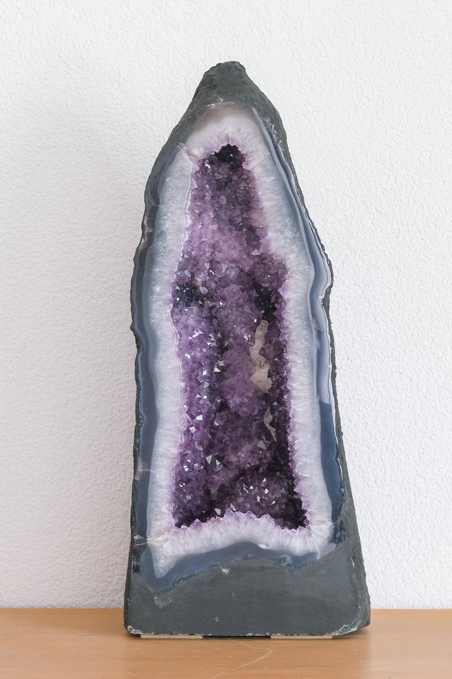 Minerali & Pietre curative: 1A-Amethyst - Druse - Geode - Mineral - Edelstein - Quarz – Usato da Heiden venduto da mats10
