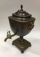 Vintage Samowar/Teewärmer aus Messing