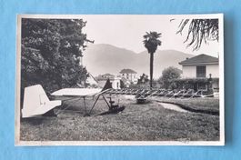 Locarno - Flugzeug im Bau - Foto Steck Locarno - Aviatik