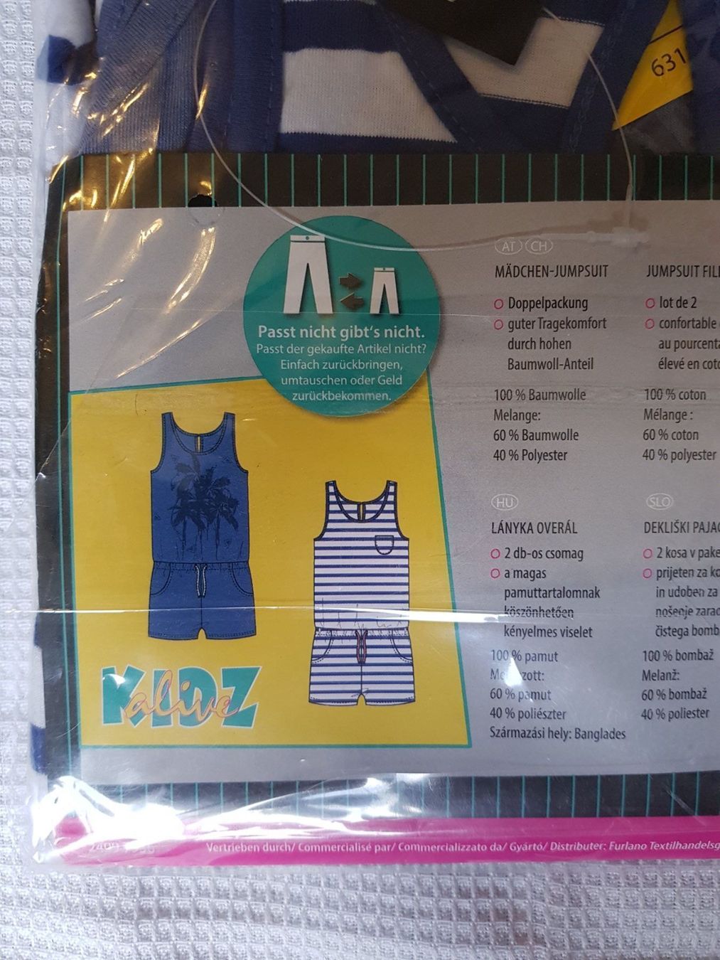 Jumpsuits: 2 Neue  Jumpsuit Gr.116 – Neu und originalverpackt aus Luzern von silvermoon12 3