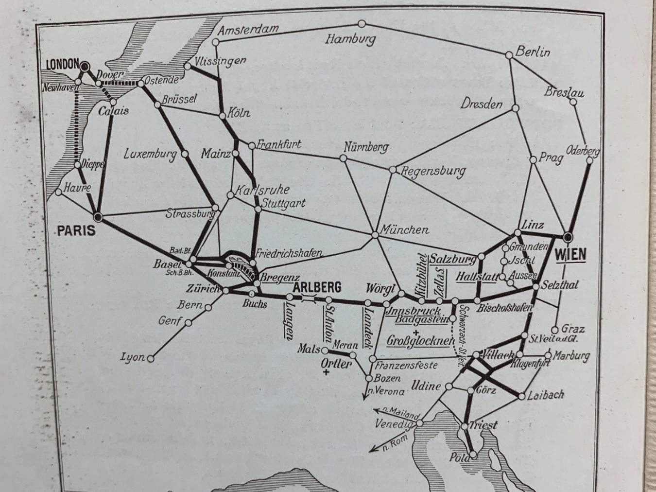 Cartoline postali: Austria "I.R.Austrian State-Railways". – Usato da Sorengo venduto da 74in 3