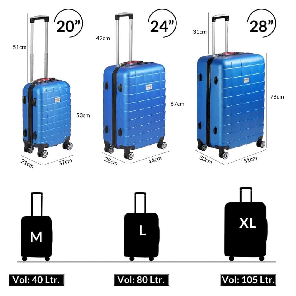 Valigie: Hartschalenkoffer 3er Set – Nuovo e nell'imballaggio originale da Winterthur venduto da aredo