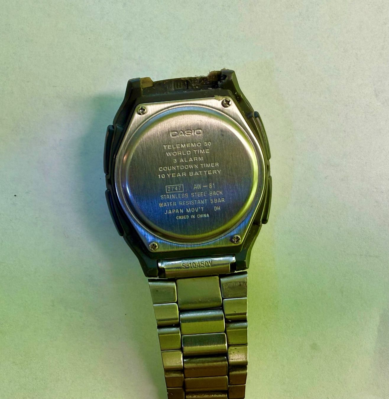 Casio Orologi: Armbanduhr Casio Illuminator Telememo 30 gebraucht – Usato da Moosseedorf venduto da dan_9pbp 1