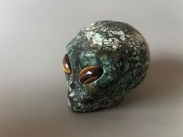 super realistischer Alienkopf Alien - 1134g!