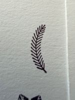 Gummistempel Tannenzweig – Weihnachten / Winter / Natur