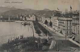 LUZERN - Schweizerhofquai - 1906