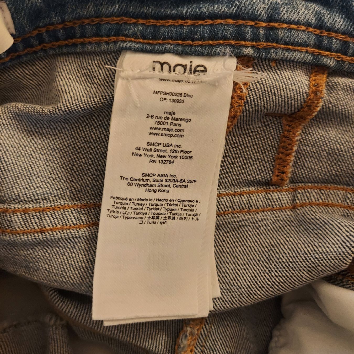 Maje Jeans: Maje Jeansshorts mit Gürtel – Neu (gemäss Beschreibung) aus Davos Platz von nicoletta06 5