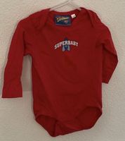 Roter Superbaby Body, Grösse 74/80, Langarm