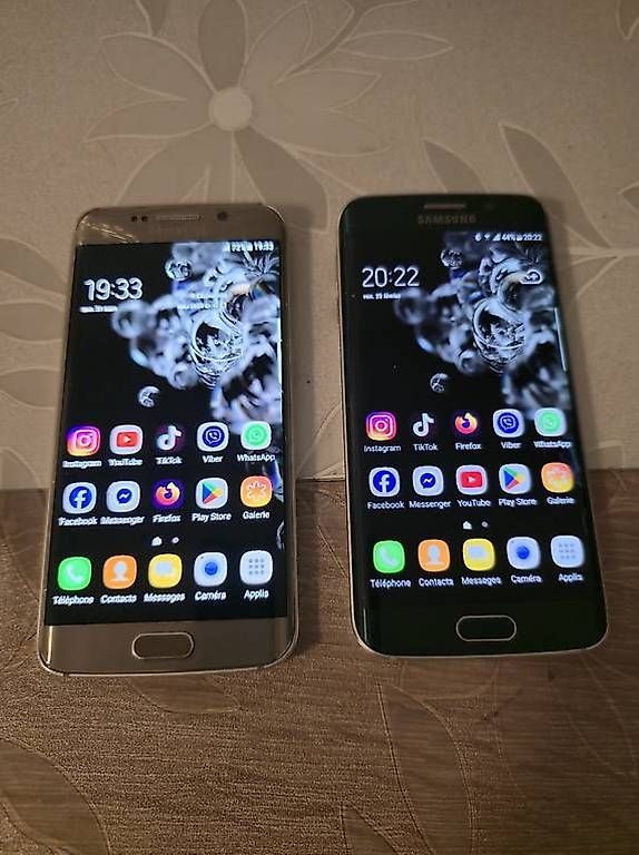 Samsung Handys / Smartphones: À vendre 2x Samsung Galaxy S6 Edge 32GB – Gebraucht aus Renens VD von T.T2211