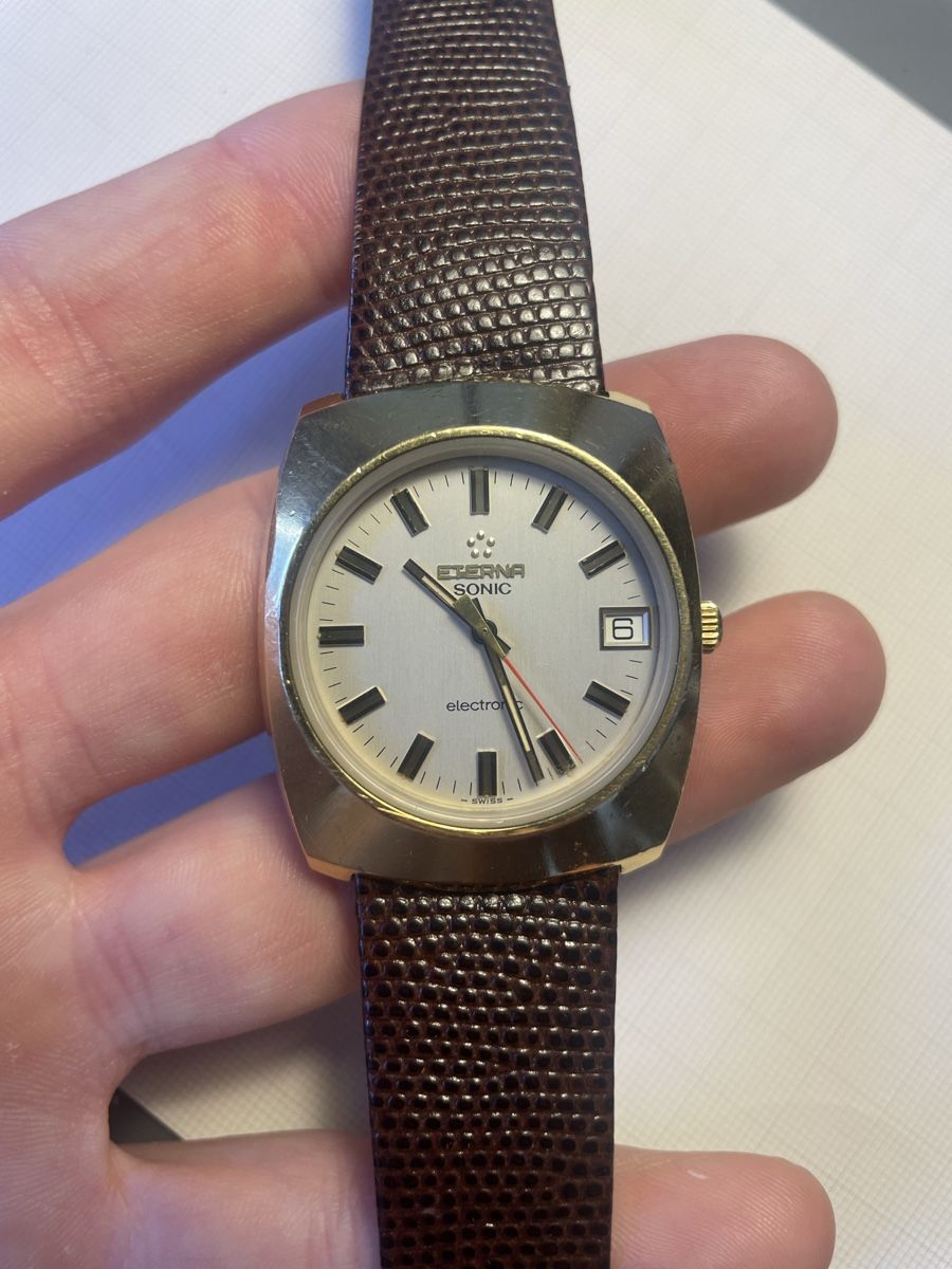 Eterna Orologi: Eterna Sonic Electronic Stimmgabel – Usato da Echandens venduto da Smthoptor