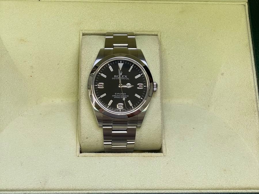 Rolex Uhren: Rolex Explorer Oyster Perpetual 39mm - 214270 – Gebraucht aus Wettingen von eleganceshop