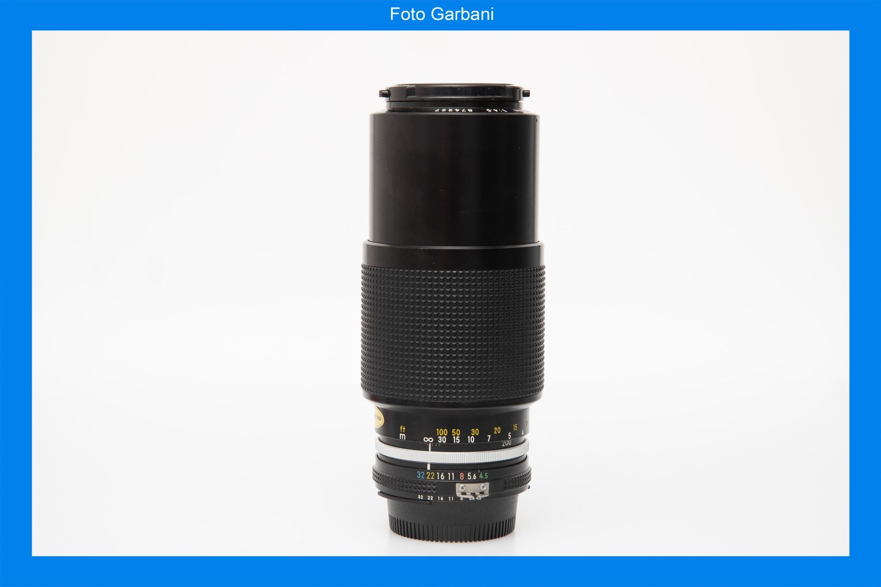 Nikon Obiettivi: Nikon Nikkor 80-200mm f4.5 – Usato da Muralto venduto da FotoGarbani