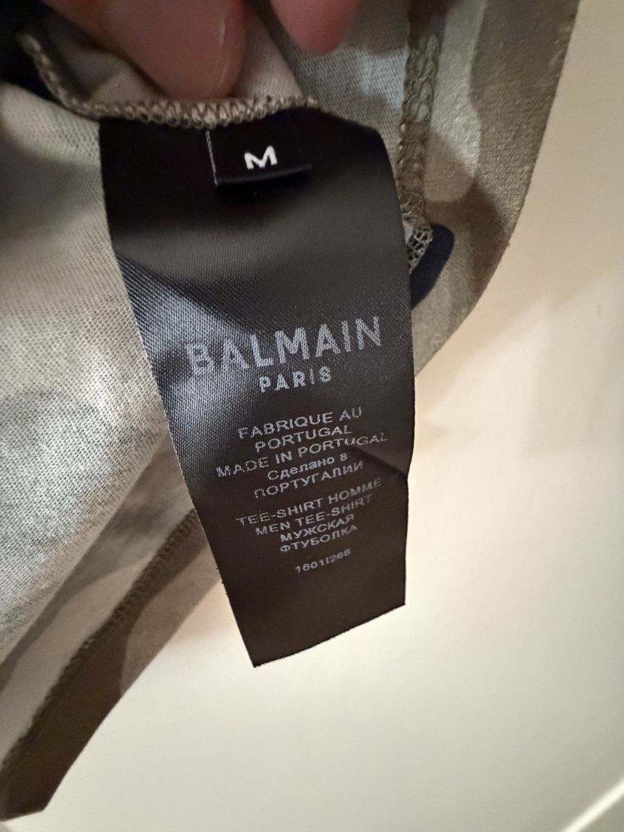 Balmain Lotti di vestiti: Set di 2 T shirt Balmain Camouflage – Usato da Lugano venduto da can_xdd8 6