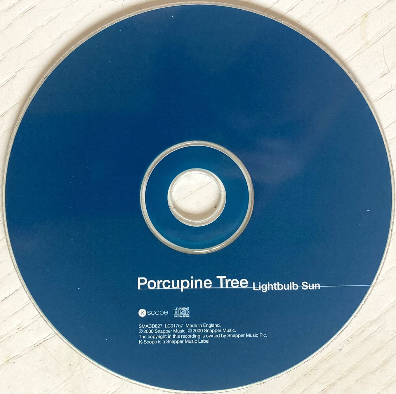 CD: PORCUPINE TREE - LIGHTBULB SUN – Usato da Bottens venduto da hotter-than-hell 4