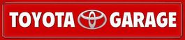 Blechschild - TOYOTA GARAGE - 46 x 10 cm