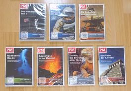 7x neue DVDs: P.M. - Wissenschaft / Geschichte