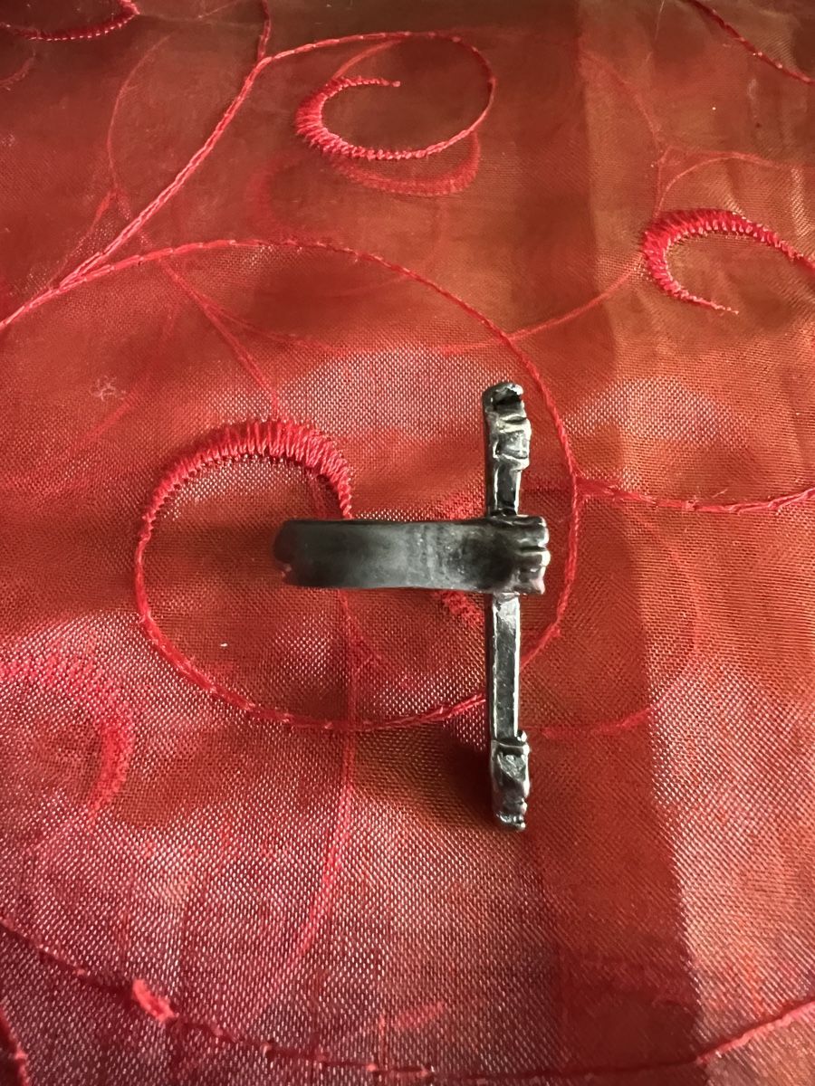 Anelli: Schöner Kreuzring, Modeschmuck! – Nuovo (secondo la descrizione) da Kallnach venduto da sta_sy57 1