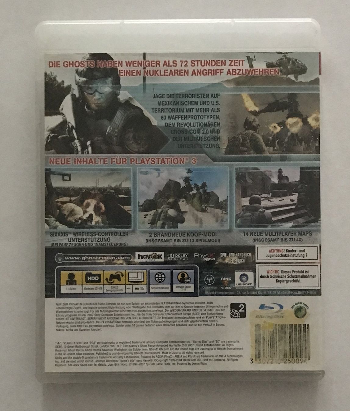 Giochi: PS3 - Tom Clancy's Ghost Recon: Advanced Warfighter 2 – Usato da Allschwil venduto da Bullach 2