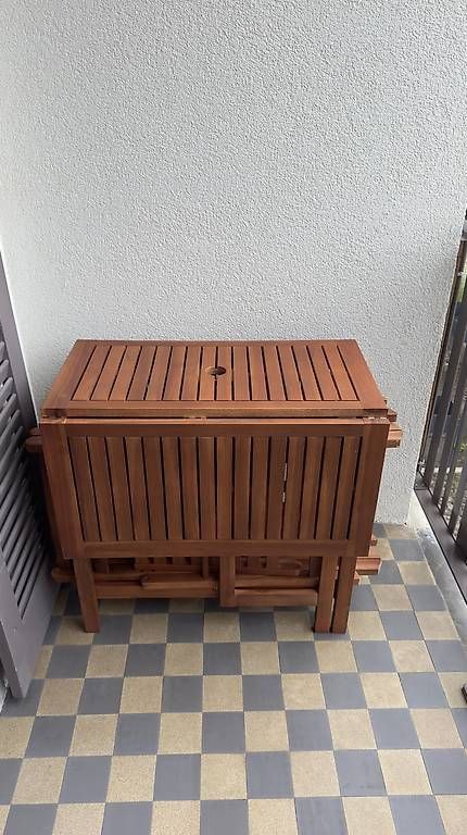 Tischset: Table de jardin pliable avec 4 chaises – Gebraucht aus Bernex von Pauline.sch 1