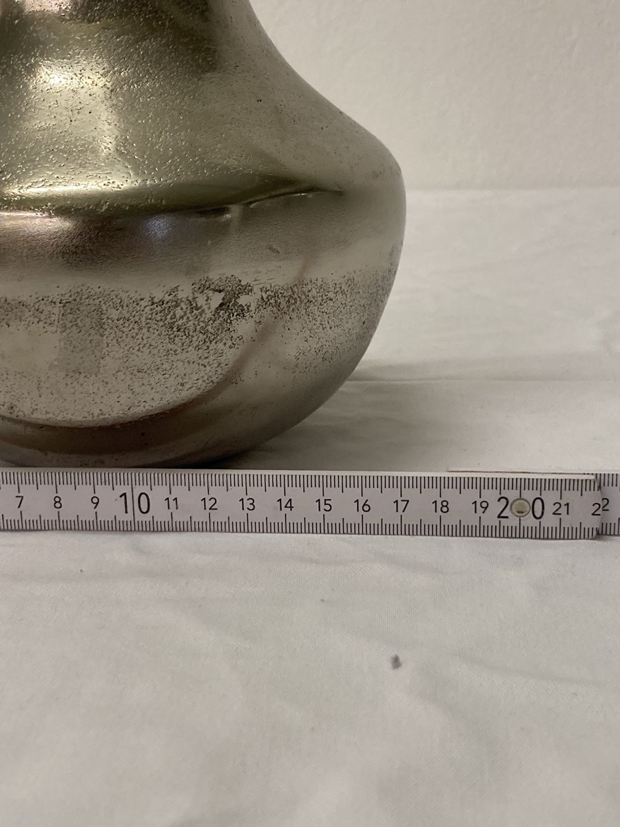Vasi & Recipienti: Vase, Silberfarben, H 45cm, Zeitloses Design! – Nuovo e nell'imballaggio originale da Aarwangen venduto da to-hirschi 3