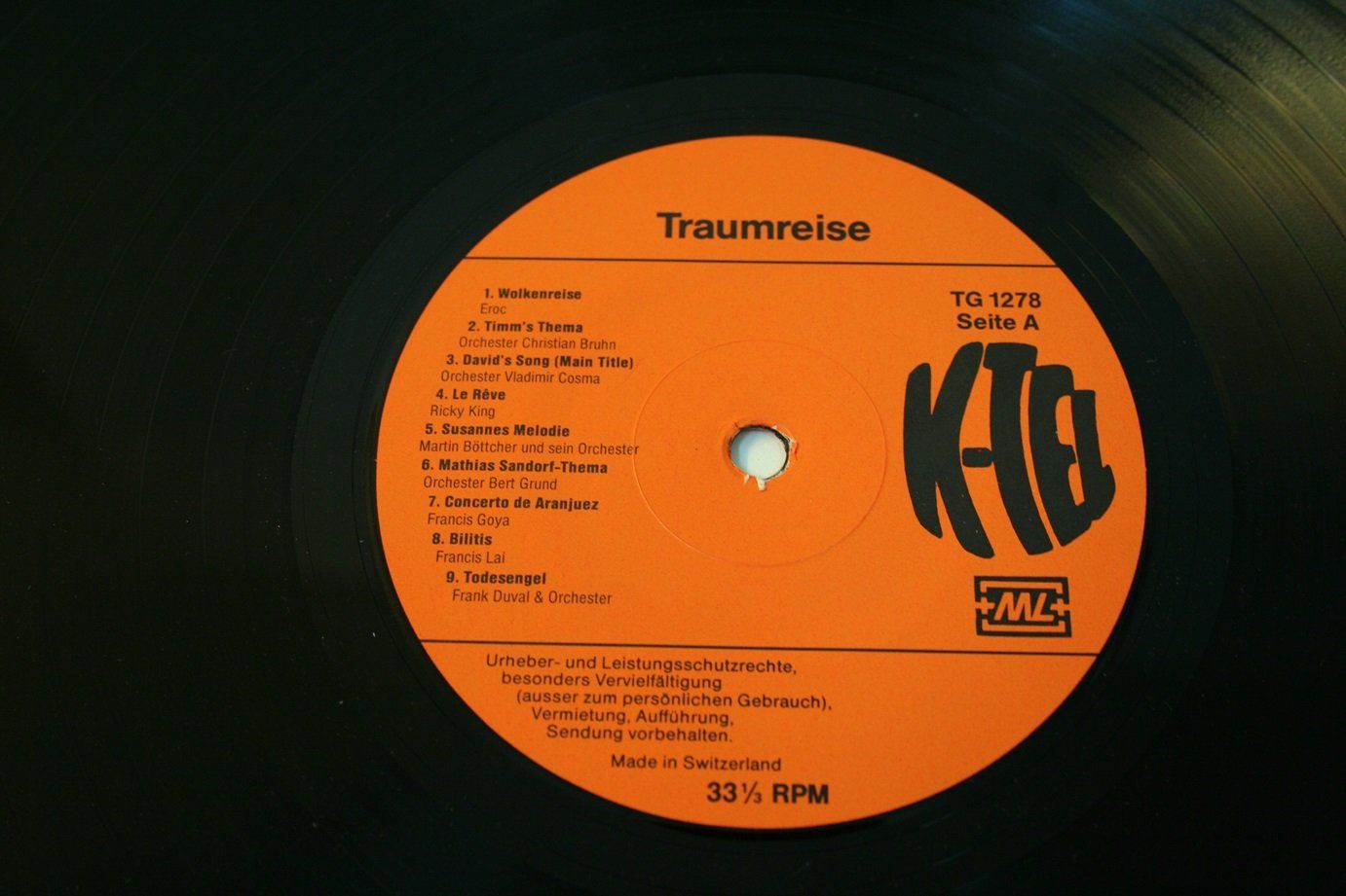 Vinyles: Traumreise - Div. Interpreten, LP – D'occasion à Wettingen par zibi137 2