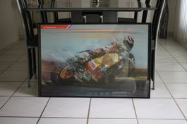 Honda CBR 900 RR FireBlade Töff Motorrad 3D Bild Mick Doohan