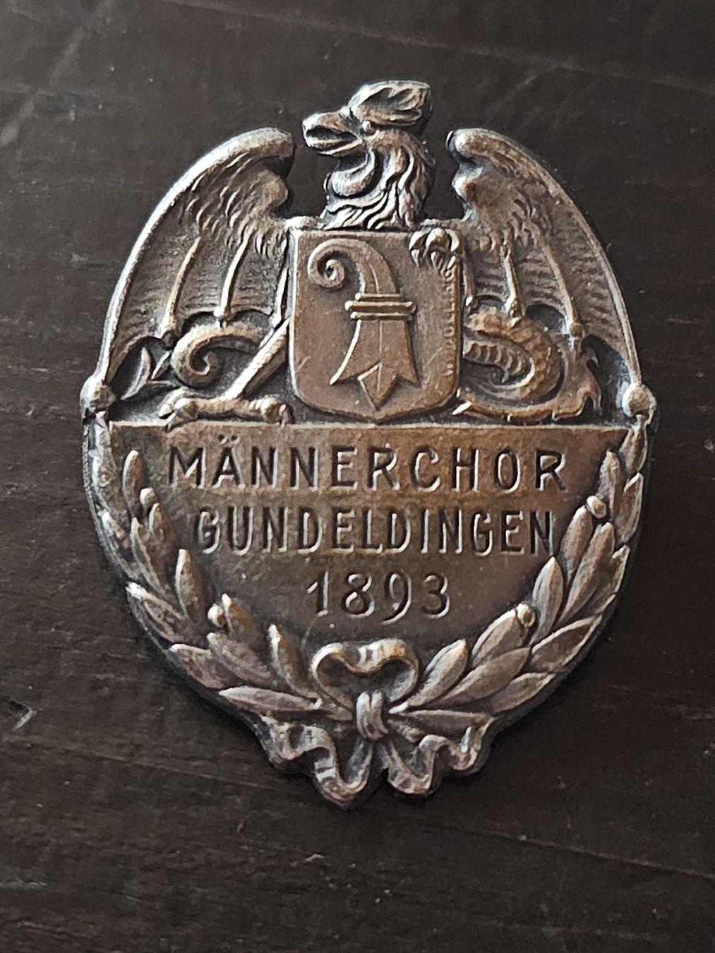 Medaglie: Männenchor GUNDELDINGEN 1893 – Usato da la neuveville venduto da houeka